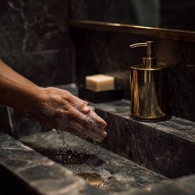 Lavamanos e higiene personal